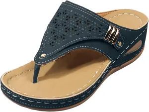 Comfortable Slip on Wedge Slide Sandals for Women Casual Platform Open Toe Wedge Sandal Summer Dress Sandals