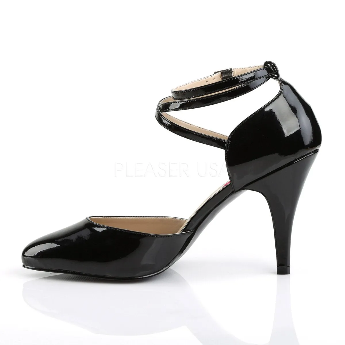Crisscross D'Orsay Pump Shoes 4-inch Spike Heels 3-colors DREAM-408 co