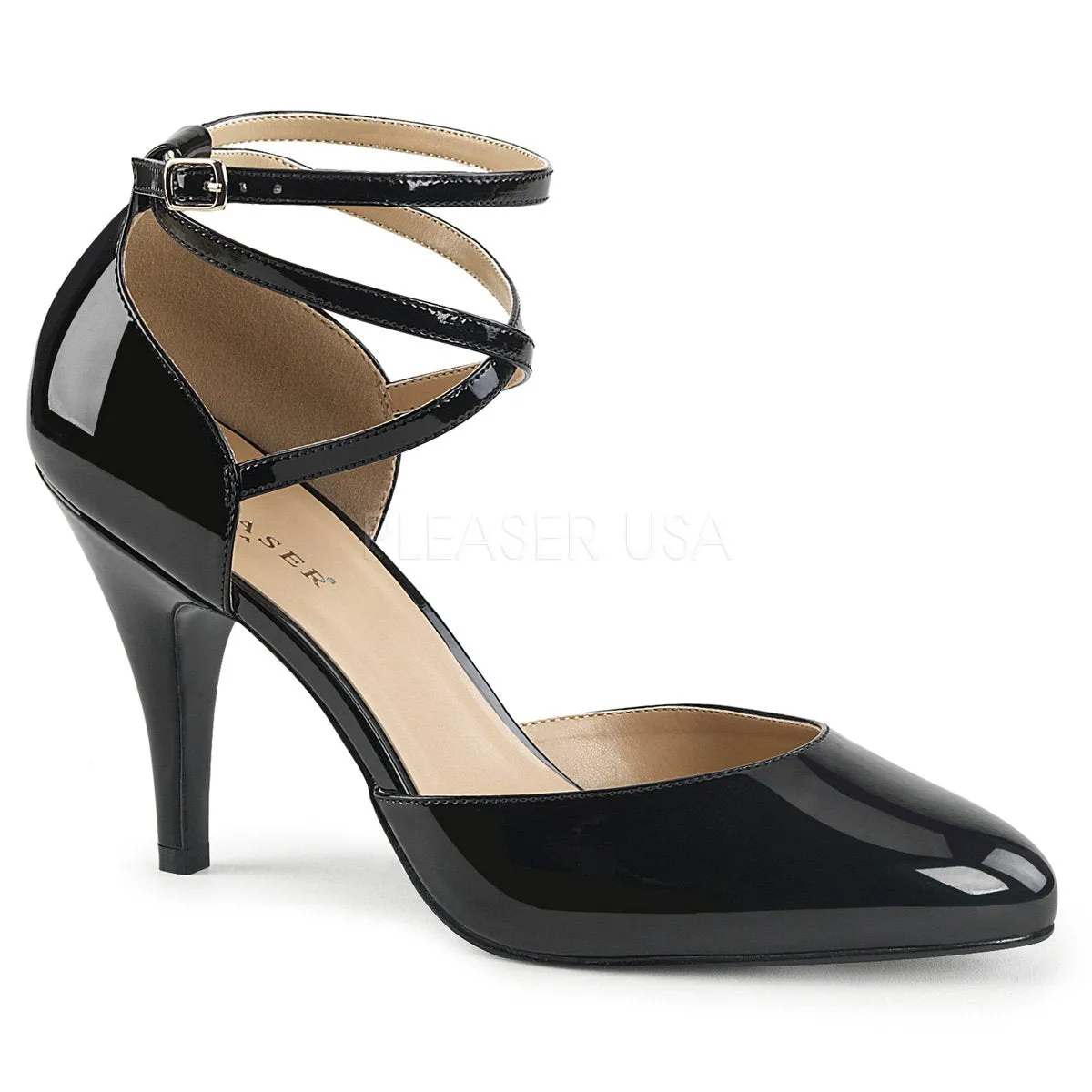 Crisscross D'Orsay Pump Shoes 4-inch Spike Heels 3-colors DREAM-408 co