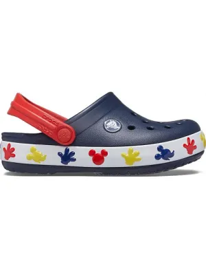 CROCS INFANT FL MICKEY LIGHTS CLOG - NAVY