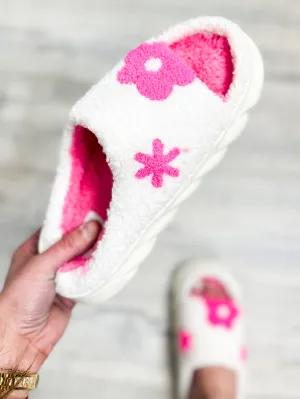 Dahlia Platform Slippers - Pink