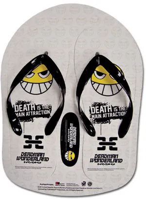 Deadman Wonderland - Smile Face Pattern Sandal (28 Cm)