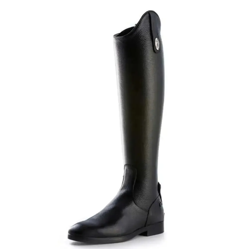 DeNiro Long Riding Boots S3311 Unlaced 35 CC-M Smooth Black Leather