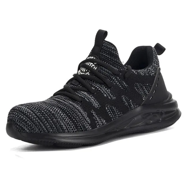 Dropshipping Men women Work Shoes Steel Toecap Safety Boots European standard anti-smash anti-puncture sport shoes Safety Shoes