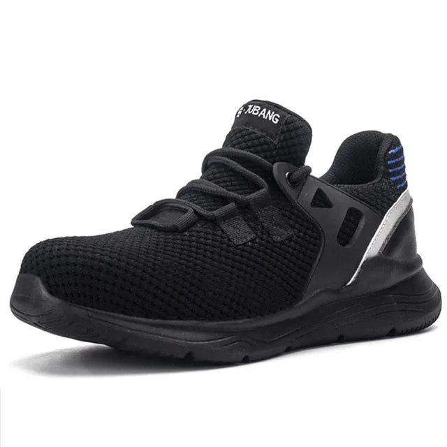 Dropshipping Men women Work Shoes Steel Toecap Safety Boots European standard anti-smash anti-puncture sport shoes Safety Shoes
