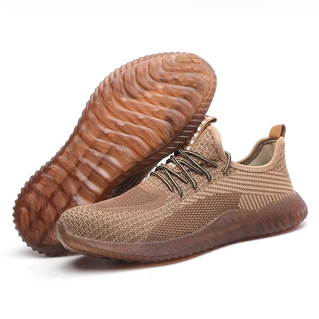 Dropshipping Men women Work Shoes Steel Toecap Safety Boots European standard anti-smash anti-puncture sport shoes Safety Shoes