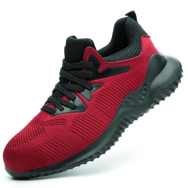 Dropshipping Men women Work Shoes Steel Toecap Safety Boots European standard anti-smash anti-puncture sport shoes Safety Shoes