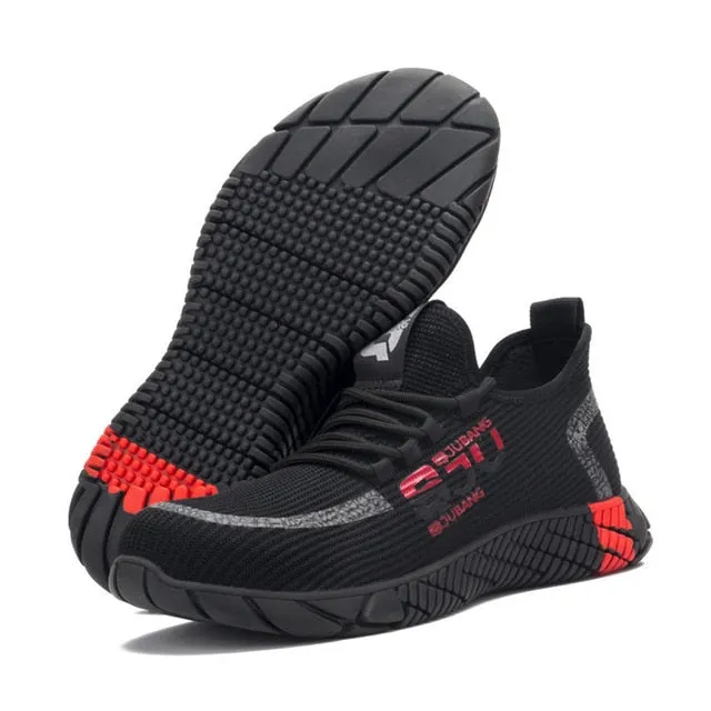 Dropshipping Men women Work Shoes Steel Toecap Safety Boots European standard anti-smash anti-puncture sport shoes Safety Shoes