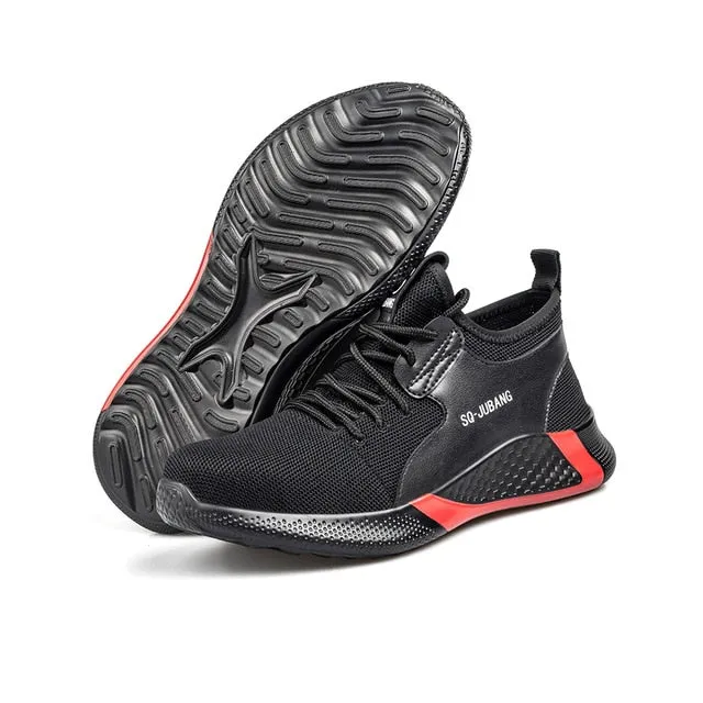 Dropshipping Men women Work Shoes Steel Toecap Safety Boots European standard anti-smash anti-puncture sport shoes Safety Shoes