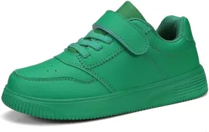 DSWED Unisex-Child Leather Lightweight Breathable Knit Athletic Running Sneakers for Kids Shoes for Boys Girls DSWED Unisex-Child Leather Lightweight Breathable Knit Athletic Running Sneakers for Kids Shoes for Boys Girls