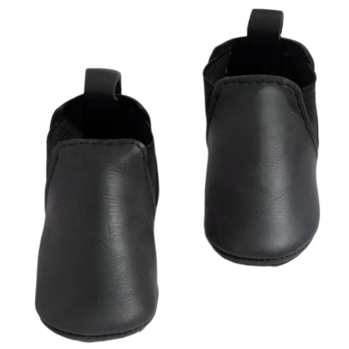 Ebony Chelsea Boot Baby Shoe