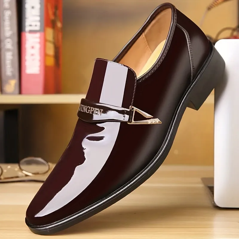 Elegant Men's Penny Loafers - Comfortable and Sleek Design - Perfect for Weddings, Business and Formal Events