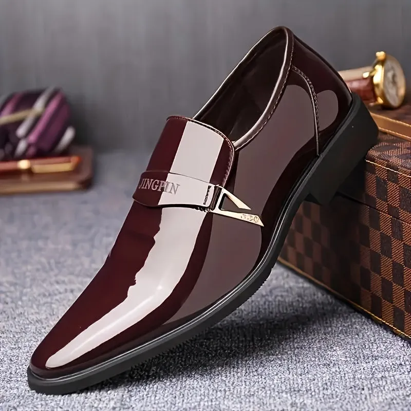 Elegant Men's Penny Loafers - Comfortable and Sleek Design - Perfect for Weddings, Business and Formal Events