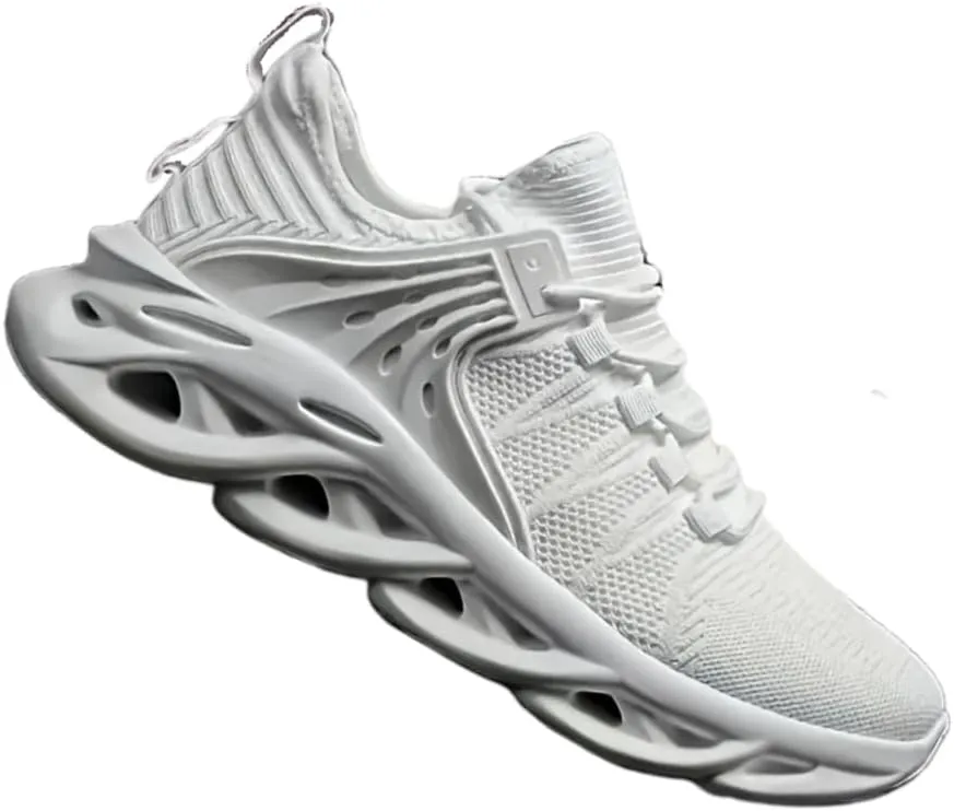 Elite Fitness Men's Athletic Sneakers - Ultra-Breathable, Non-Slip, Secure Lace-Up Closure for Intensive Gym Workouts, Training, and Fitness Sessions