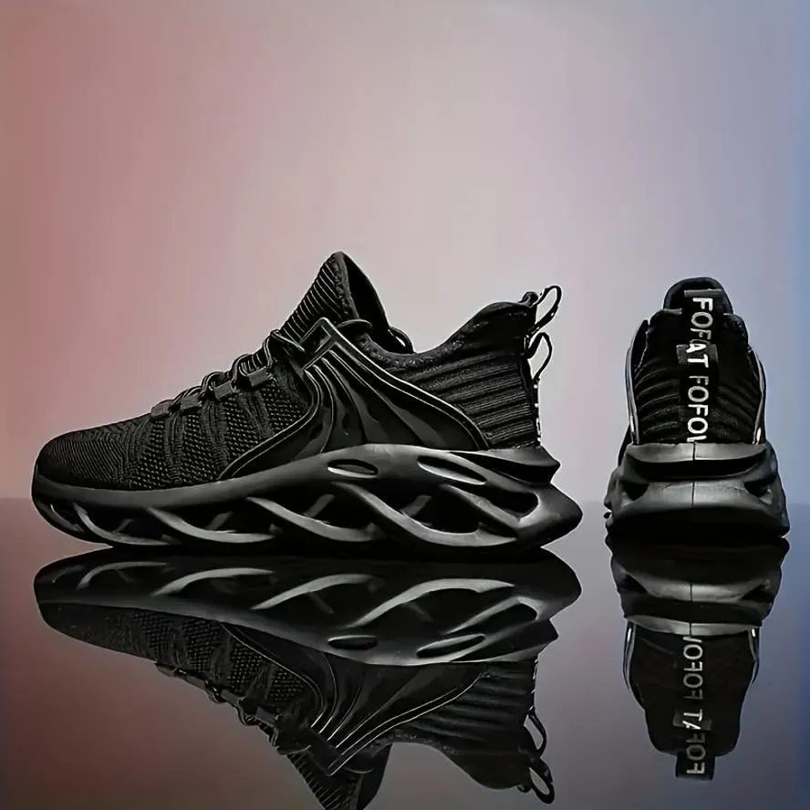Elite Fitness Men's Athletic Sneakers - Ultra-Breathable, Non-Slip, Secure Lace-Up Closure for Intensive Gym Workouts, Training, and Fitness Sessions