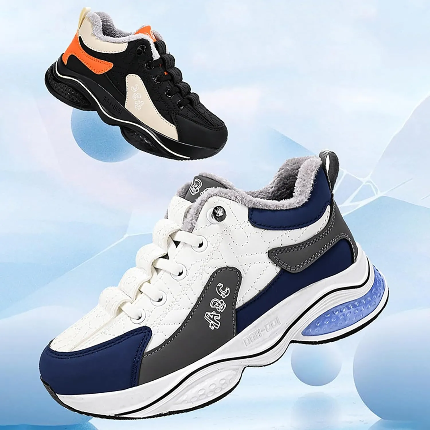 Fashion All Seasons Children Sports Shoes Girls Boys Flat Sole Thick Sole Non Slip Comfortable Casual Girl Wedges