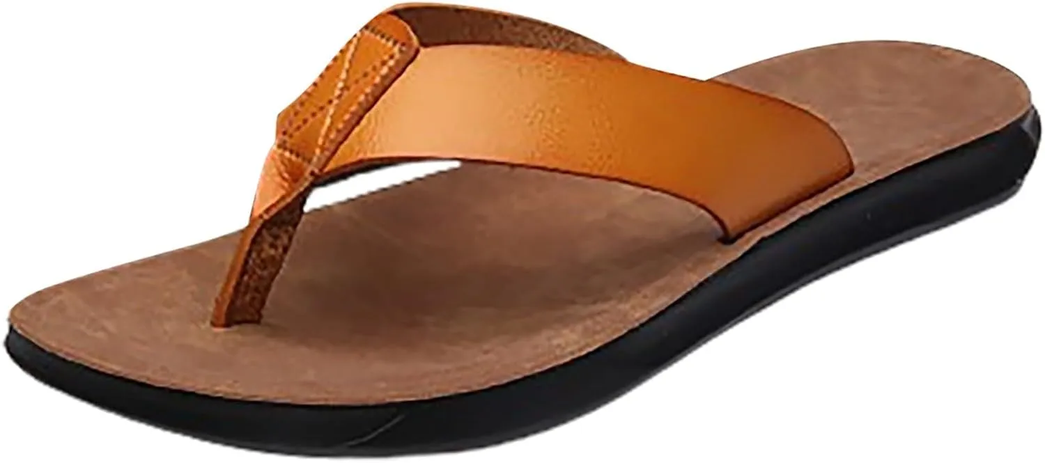 Fashion Men's Summer Beach Breathable Shoes Sandals Male Slipper Flip Flops Flat Shoes Mens Slide Sandals Size 11 Men's Sport
