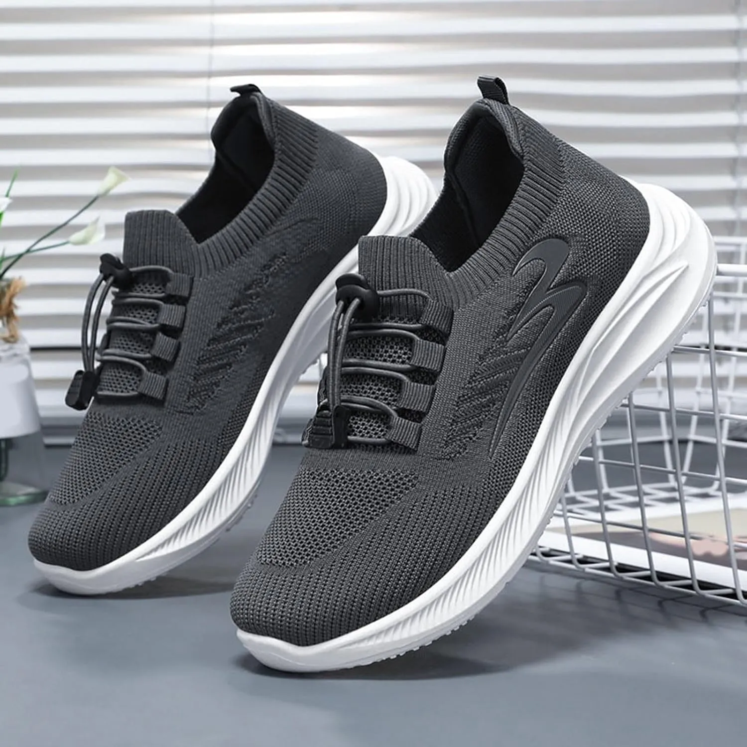 Fashion Orthopedic Sneakers for Men Recovery Air Athletic Running Tennis Shoe Arch Support Sports Shoes for Men