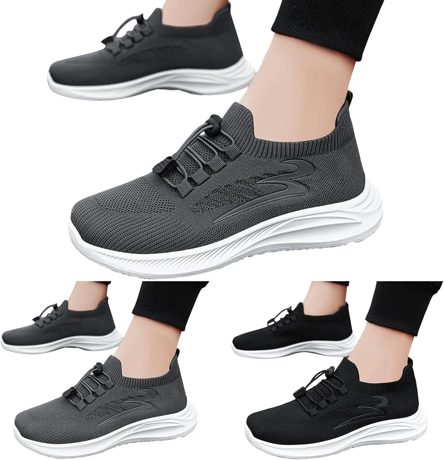 Fashion Orthopedic Sneakers for Men Recovery Air Athletic Running Tennis Shoe Arch Support Sports Shoes for Men