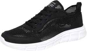 Fashion Spring and Summer Men Sports Shoes Flat Bottom Lightweight Fly Woven Mesh Hollow Mens Sneaker Boots Low Top Men's SPO
