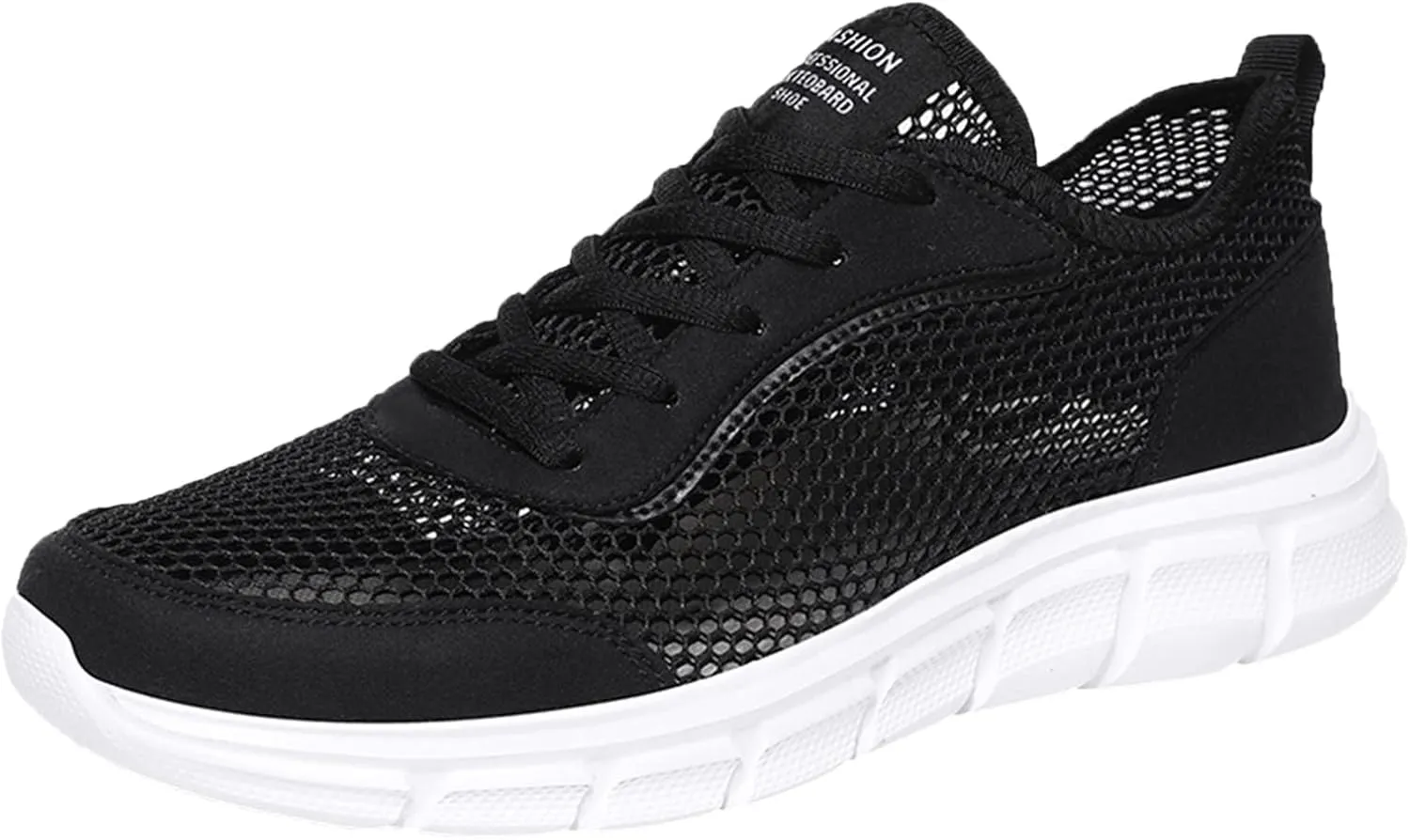Fashion Spring and Summer Men Sports Shoes Flat Bottom Lightweight Fly Woven Mesh Hollow Mens Sneaker Boots Low Top Men's SPO