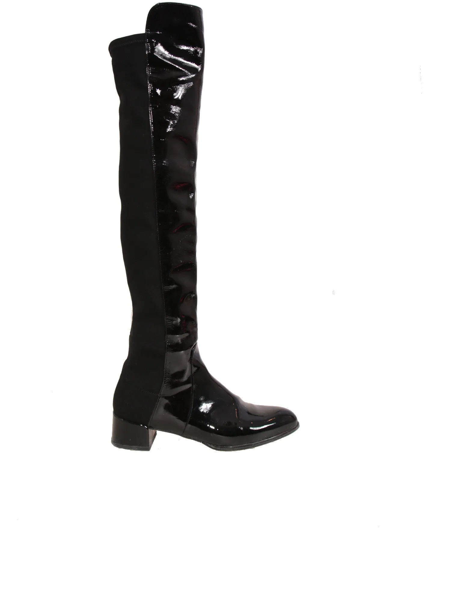 Fifo Over-The-Knee Patent Boots