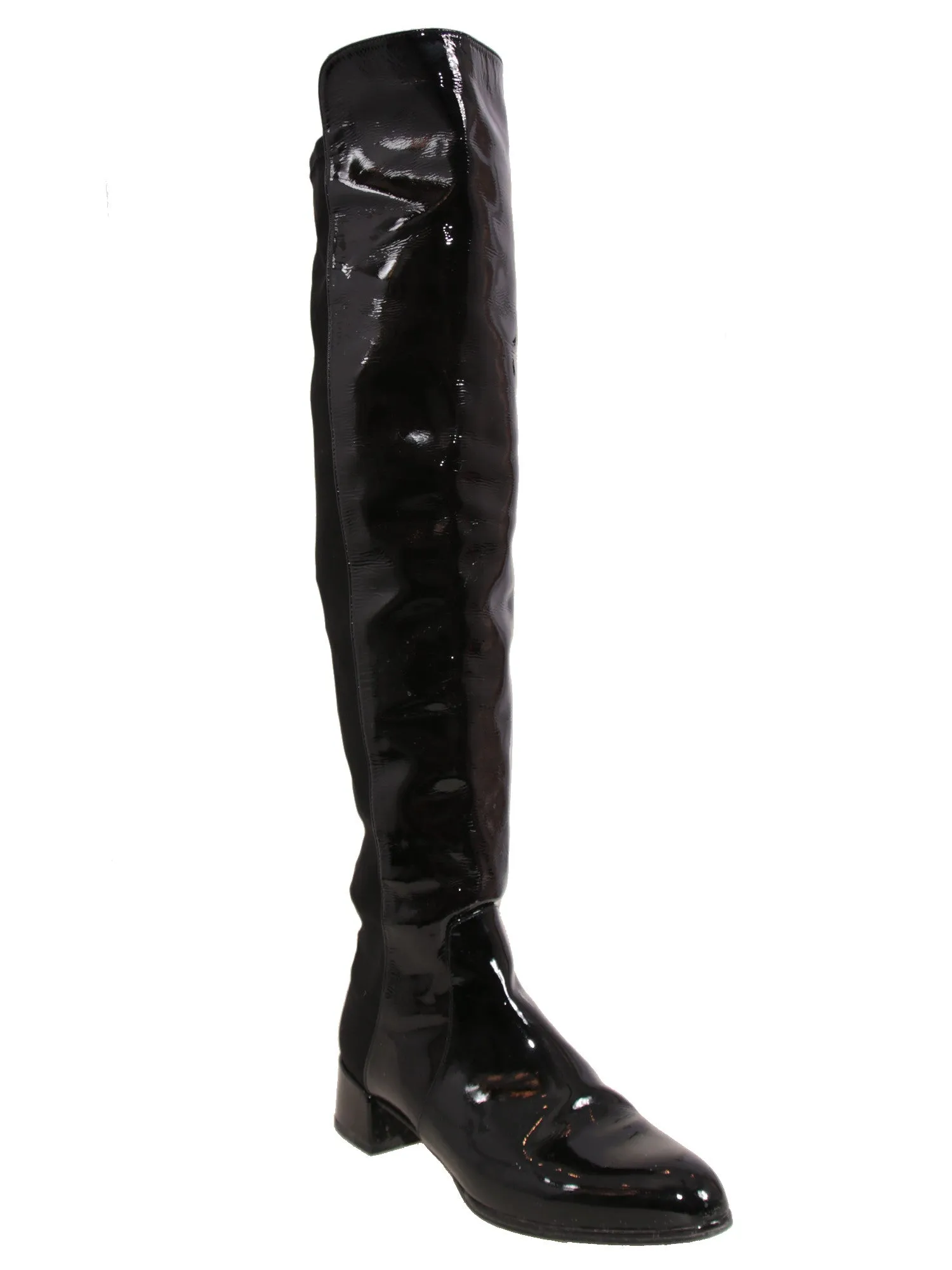 Fifo Over-The-Knee Patent Boots