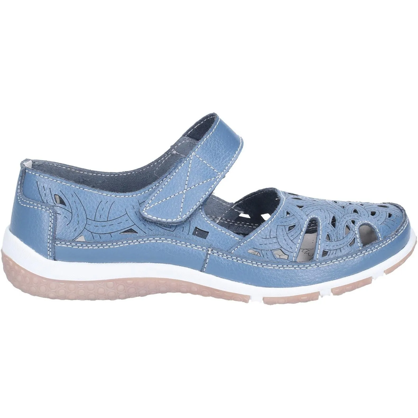 Fleet & Foster Jasmine Touch Fastening Shoe