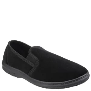 Fleet & Foster John Twin Gusset Memory Foam Slipper
