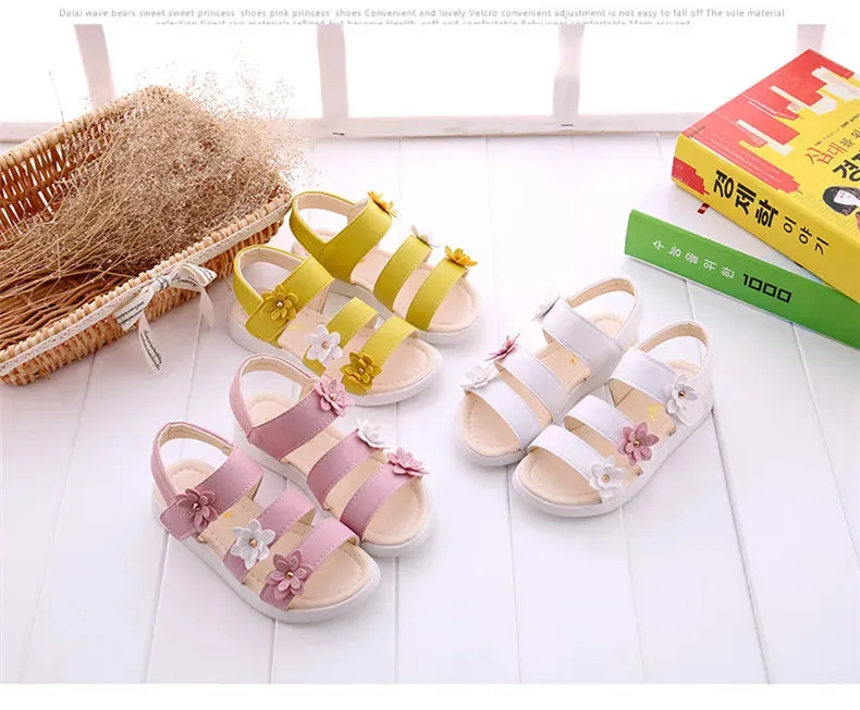 Floral Princess Beach Sandals