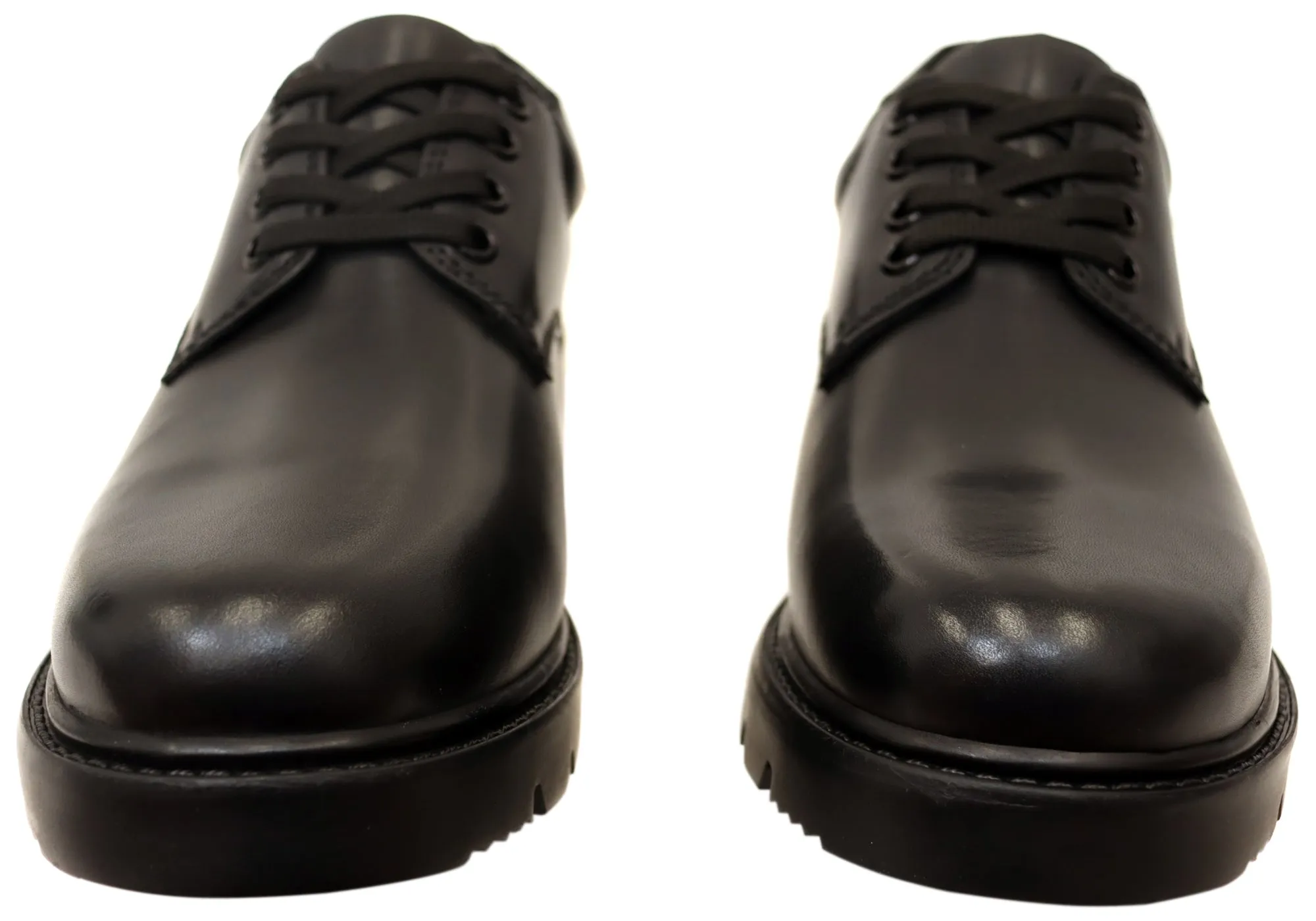 Florsheim Mens Patrol EE Extra Wide Leather Lace Up Comfortable Shoes