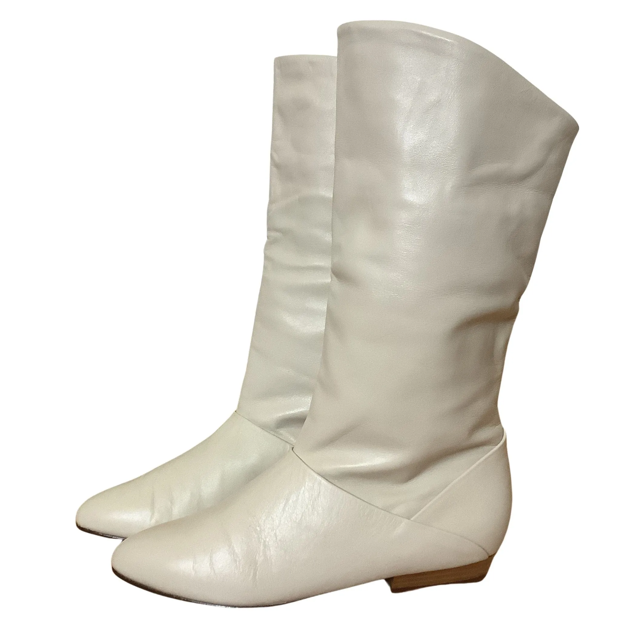 Fold Top Flat Boots