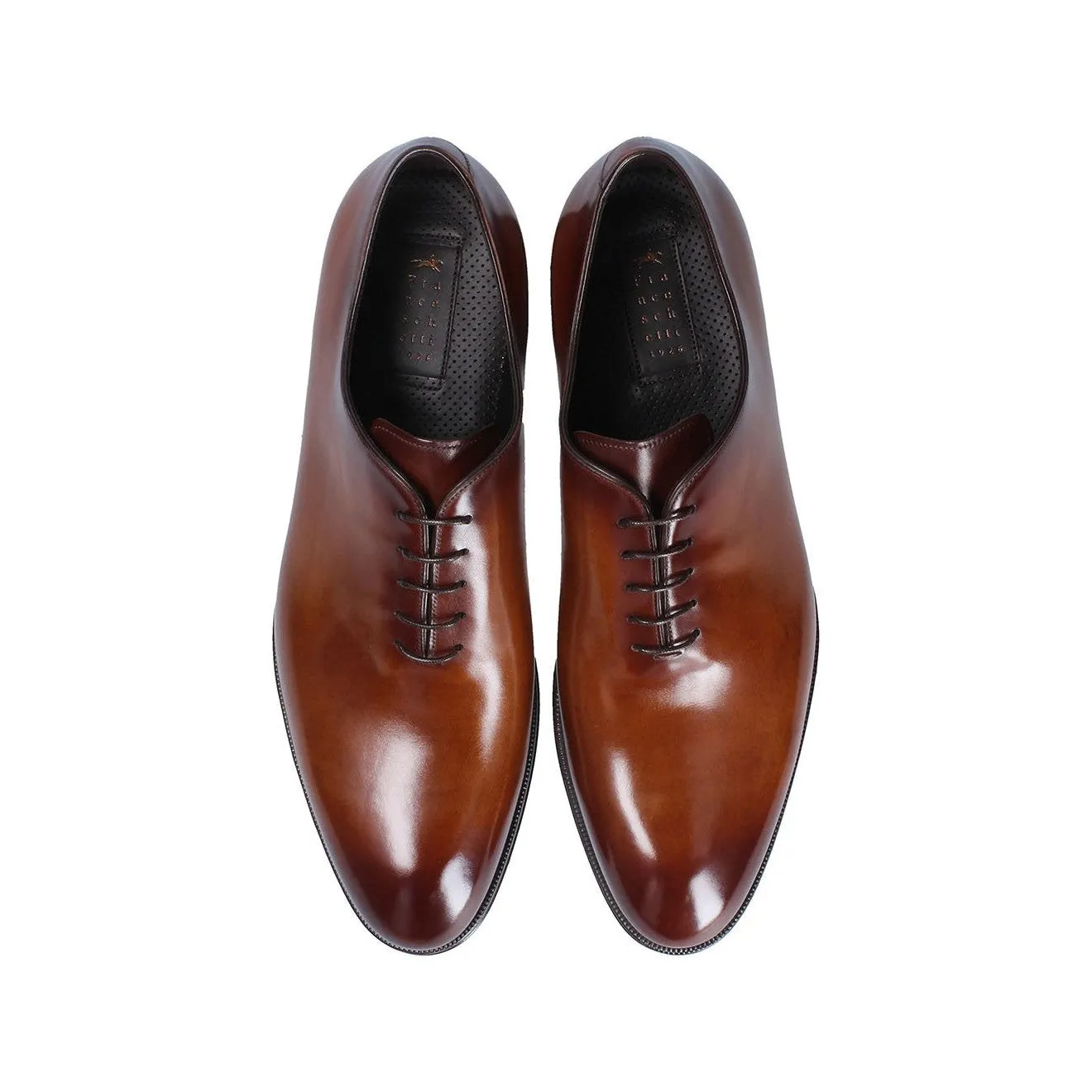 Franceschetti French Imperia Men's Shoes Calf-Skin Leather Whole-Cut Oxfords (FCCT1021)