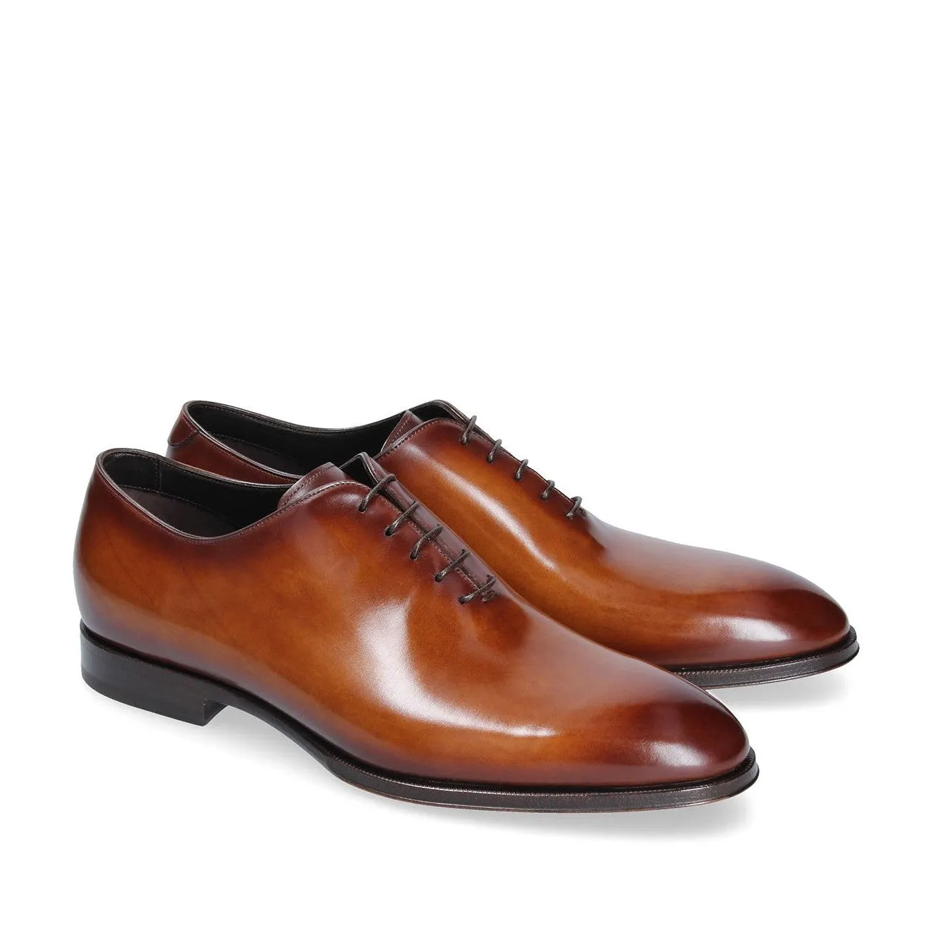 Franceschetti French Imperia Men's Shoes Calf-Skin Leather Whole-Cut Oxfords (FCCT1021)
