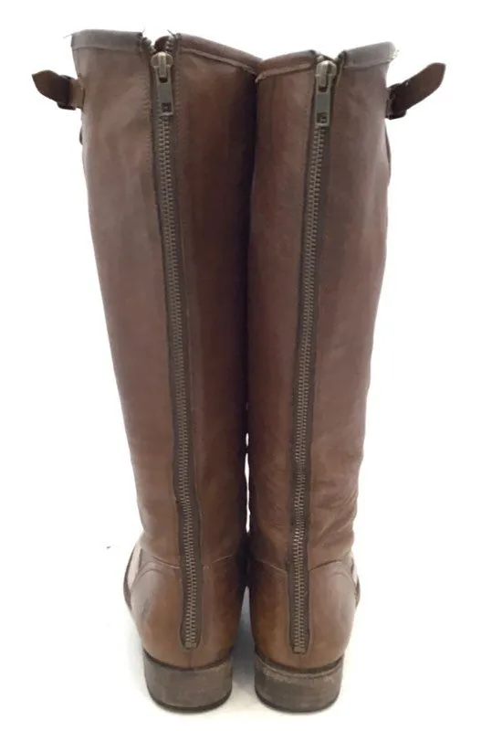 Frye Women's Pippa 77007 Brown Riding Boots - Size 8.5B