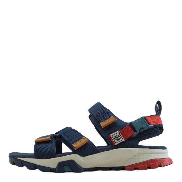 Garrison Trail Webbing Sandal Black Iris