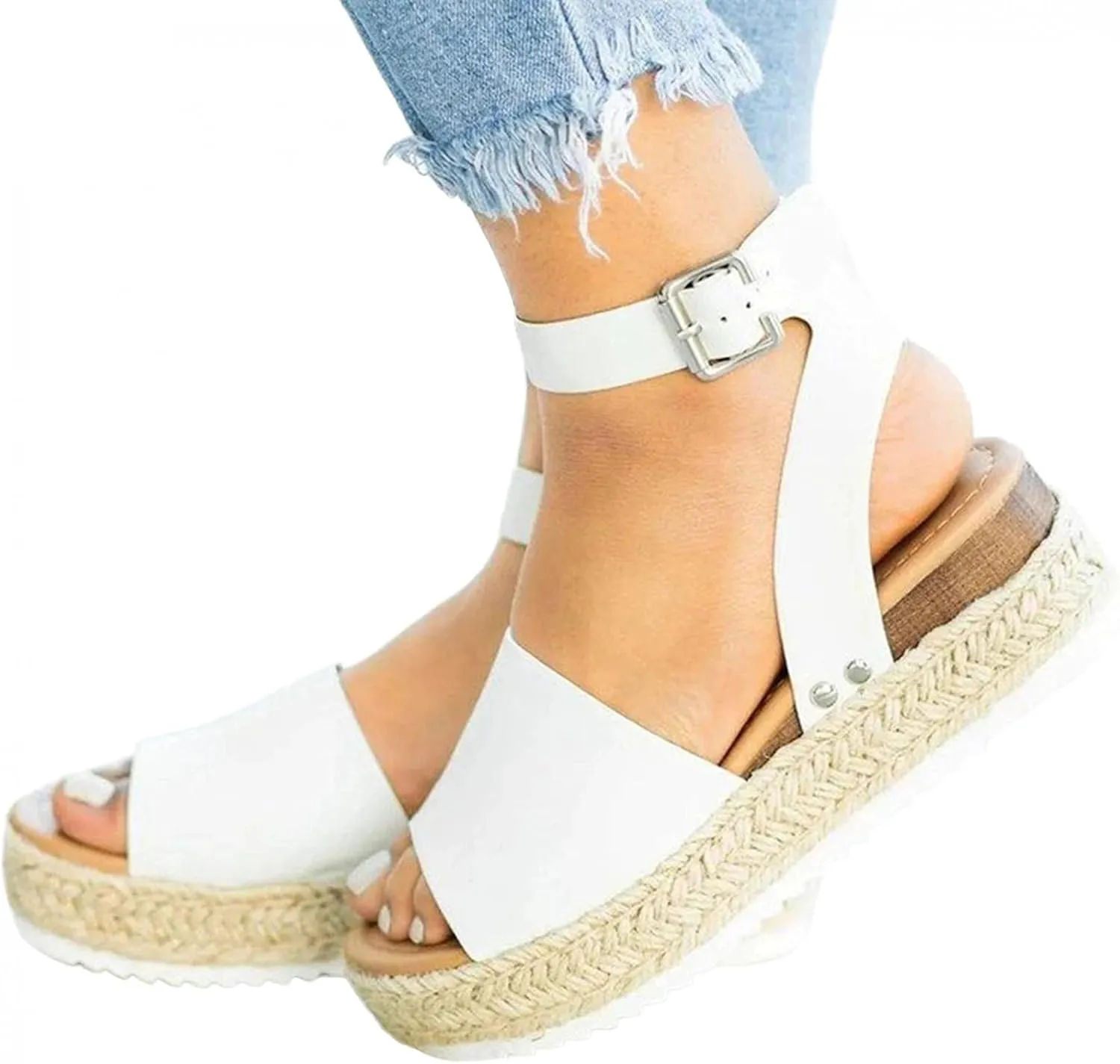 Gibobby Womens Sandals Dressy Summer Crystal Open Toe Flip Flops Shoes Flat Strappy Sandals Comfort Ladies Sandals