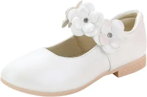 Girls Ballerina Flats Toddler Girls Dress Shoes Flower Girl Shoes Mary Jane Wedding Party Communion Shoes Flower