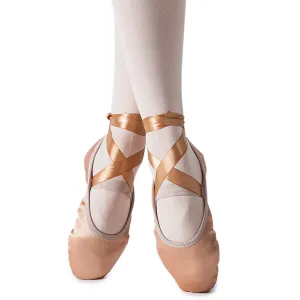 Girl's Ballet Slippers Ballerina Gymnastic Flats with Ribbons