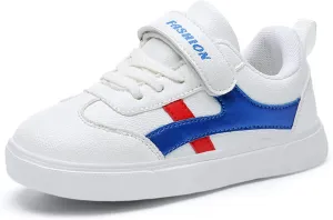 Girls Boys Fashion Sneakers Kids Casual Sneakers Adjustable Lightweight Unisex Kids Shoes