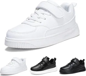 Girls Boys Fashion Sneakers Kids Casual Sneakers Adjustable Lightweight Unisex Kids Shoes