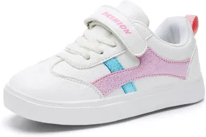 Girls Boys Fashion Sneakers Kids Casual Sneakers Adjustable Lightweight Unisex Kids Shoes