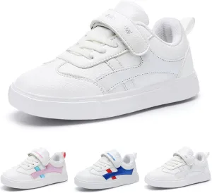 Girls Boys Fashion Sneakers Kids Casual Sneakers Adjustable Lightweight Unisex Kids Shoes