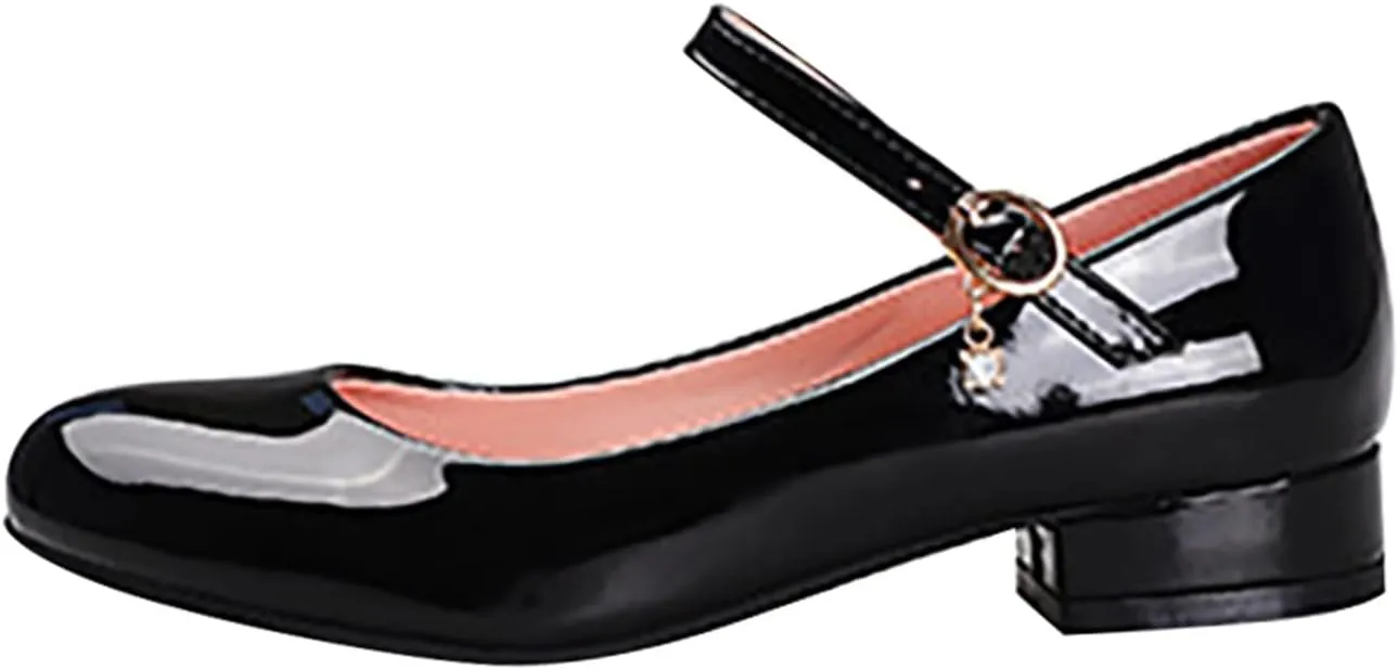 Girls Mary Jane Dress Shoes Toddler Flower Girls Kids Casual Slip on Ballet Flats School Wedding Party Shoes