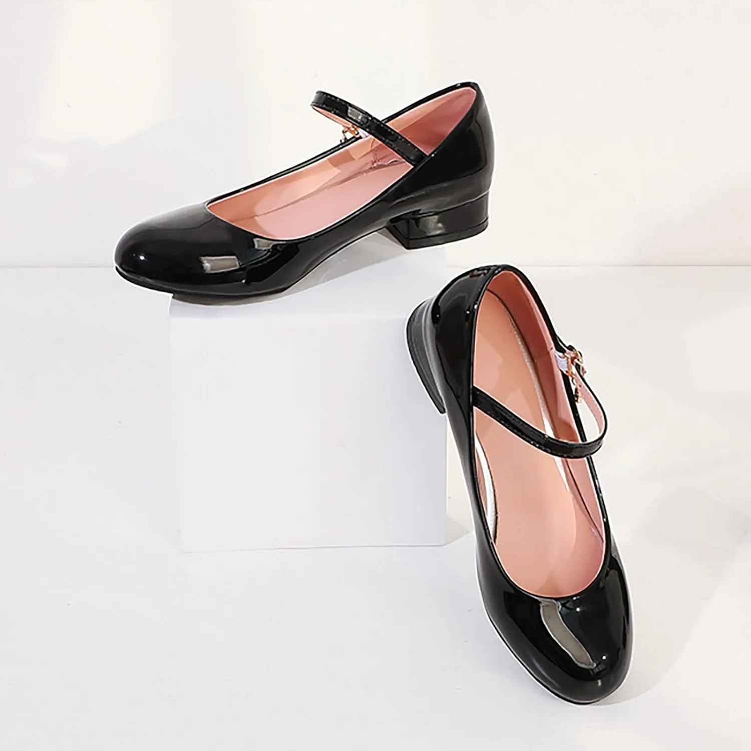 Girls Mary Jane Dress Shoes Toddler Flower Girls Kids Casual Slip on Ballet Flats School Wedding Party Shoes