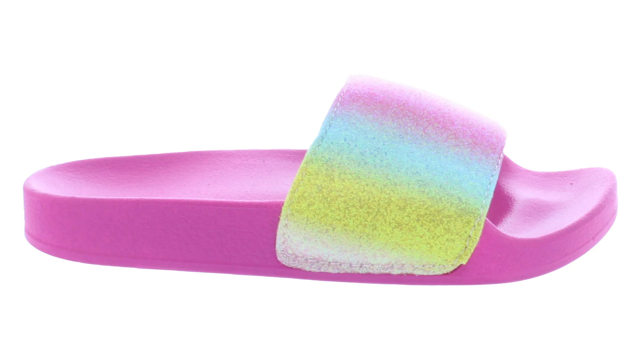 Girls Rubber Slipper with Fur