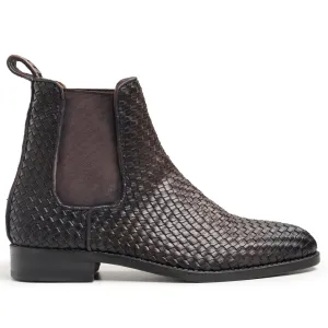 Handmade Customisable Men Leather Chelsea Boots