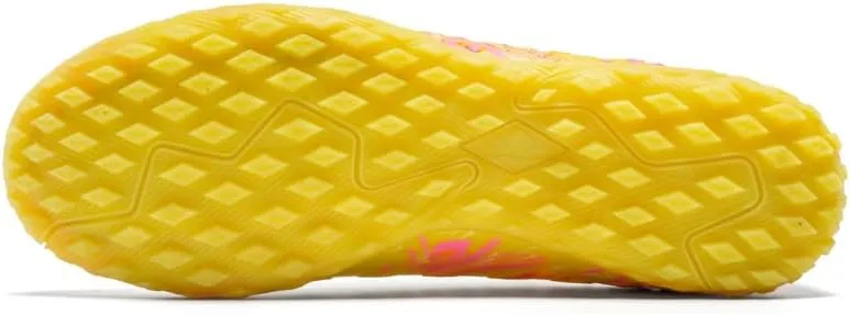 High-end Seamless Large Size Grass Men's Soccer Spikes Professional Soccer Shoes Broken Spikes Ground high top Non-Slip Wider Training Grass Outdoor Sports Shoes