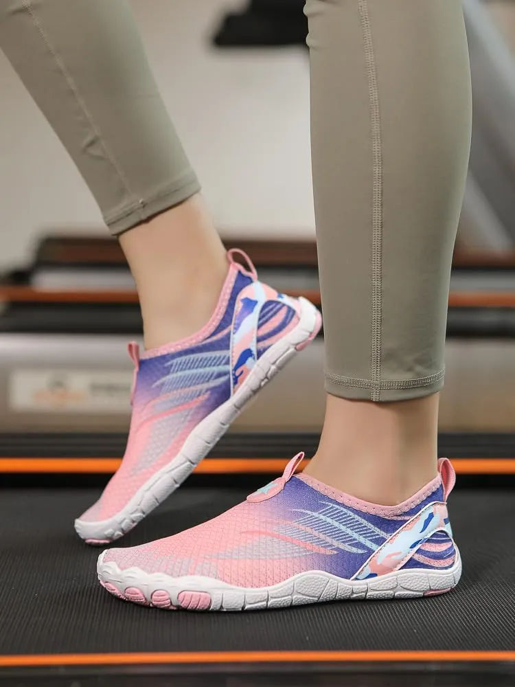 Hike Barefoot Shoes for Women Men Lightweight Quick Dry Athletic Footwear, Breathable & Non-Slip Athletic Footwear Beach Surf Hiking Water Shoes, Zero Drop Athletic Wide Toe Running Shoes
