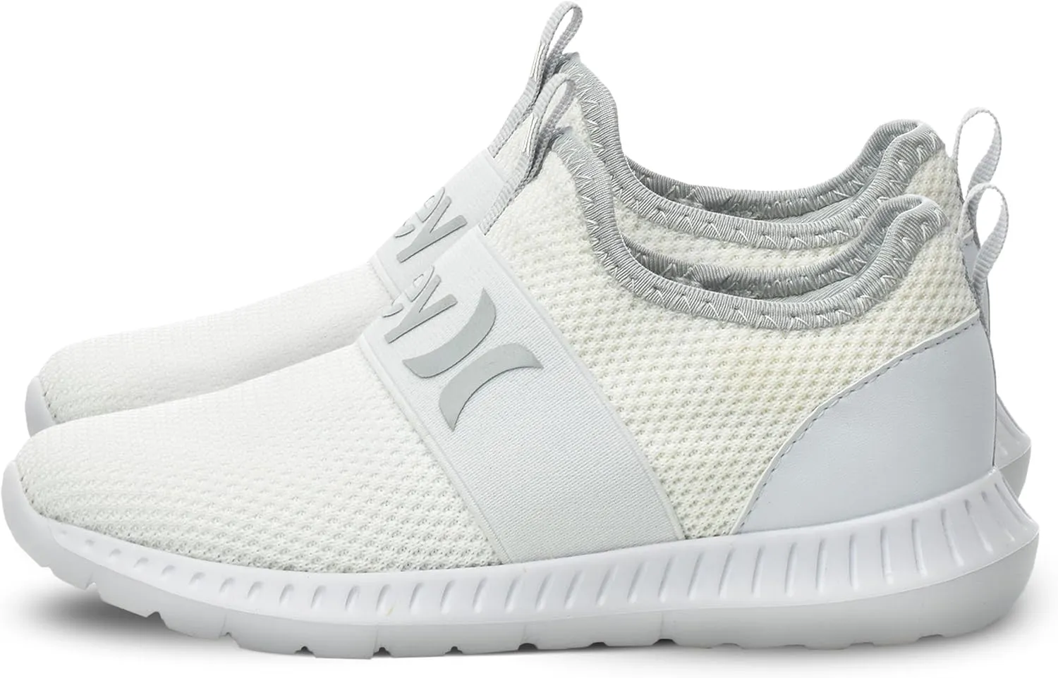 Hurley Camby Kids Slip On Canvas Sneakers  Low Cut Skateboarding Shoes for Kids, Running, Walking, Breathable Sports Shoes for Boys and Girls